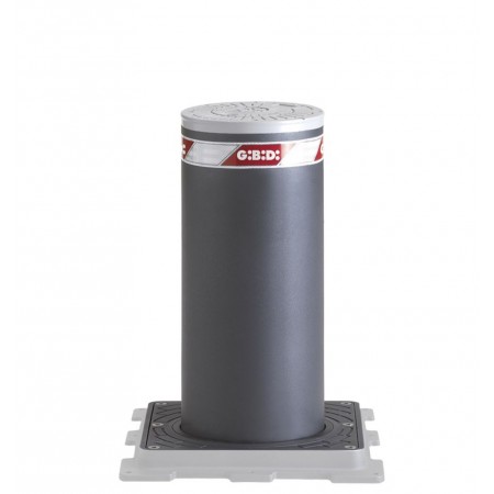 Automatic rising bollards with hydraulic or electromechanical technology