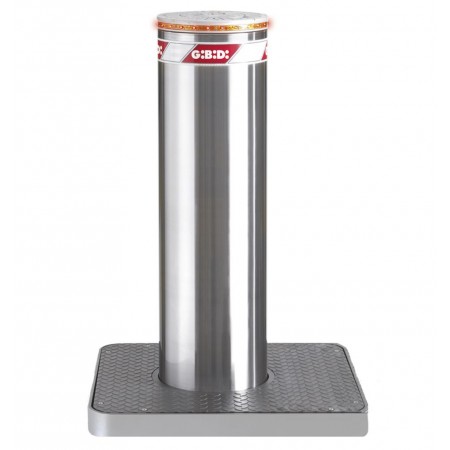 Automatic rising bollards with hydraulic technology